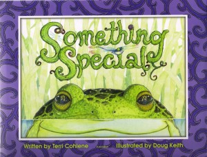 A curious little frog finds a mysterious gift outside his home near the castle moat. What can it be?
