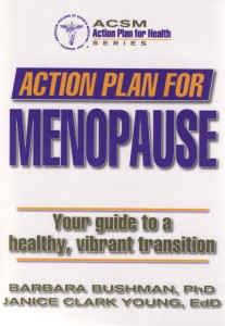 The book is a comprehensive guide that focuses on exercise as a primary means to control or alleviate the symptoms of menopause.