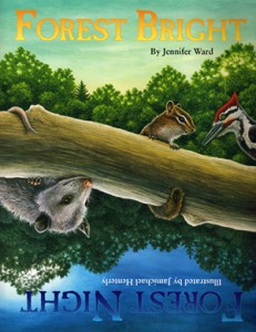 The story features rhyming, simple text with which children count forest animals and learn about their behavior.