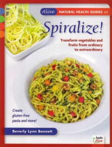 Bennett demonstrates the versatility of spiralizers to transform wholesome vegetables and fruits into various sizes and shapes — from thin spaghetti-like strands to thick noodles — and into recipes that can be served for breakfasts, lunches, dinners or snacks.